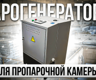 Парогенератор для пропарочной камеры