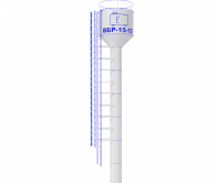Водонапорная башня "Рожновского" ВБР-15-12-4