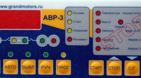 Пластиковая лицевая панель