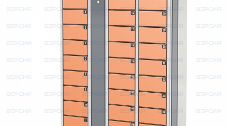 Шкаф для хранения личных вещей с жлектронным замком (36 ячеек)
