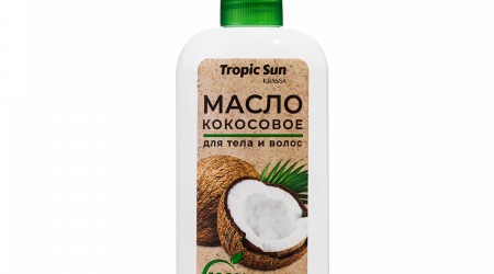 KRASSA TROPIC SUN Масло кокосовое для ухода за кожей и волосами 