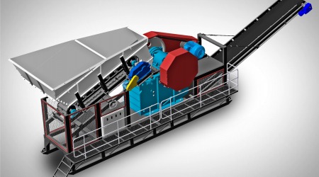 Комплекс дробильный ДКЩ-110 (СОРТИРОВКА И ДРОБЛЕНИЕ)