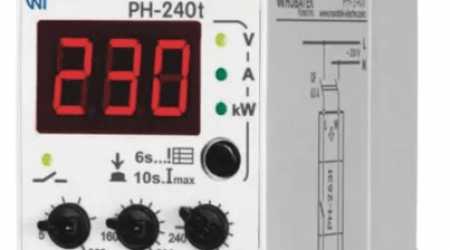 Однофазное реле напряжения РН-240Т