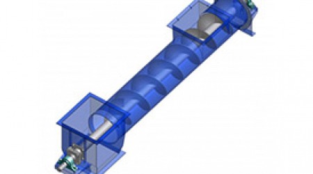 Конвейер винтовой в трубе